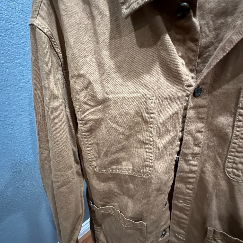 Goodfellow & Co tan work shirt. Country side, Urban, utility, Americana - Picture 5 of 10
